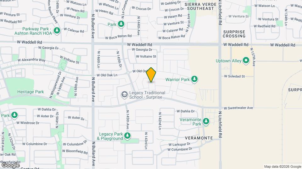 13273 N 143rd Dr, Unit 906 Mapa y Detalles de la Ubicación