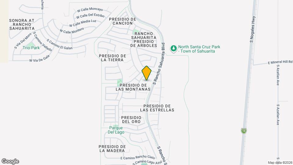 360 E Atlas Cedar Pl Map and Location Details