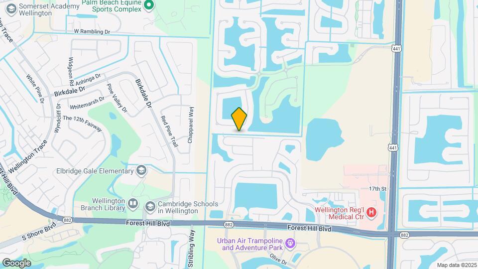 10739 Oak Bend Way Map and Location Details