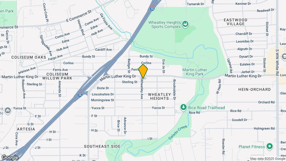 601 Sterling Dr Map and Location Details