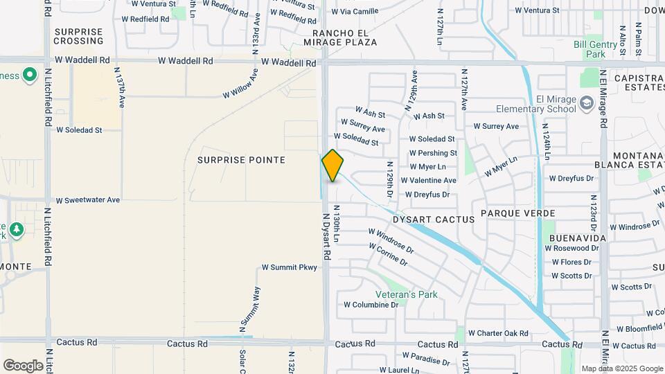 13022 N 130th Ln Map and Location Details