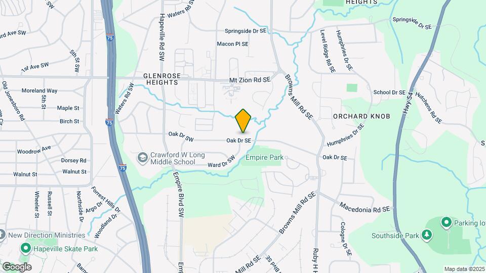 210 Oak Dr SE Mapa y Detalles de la Ubicación