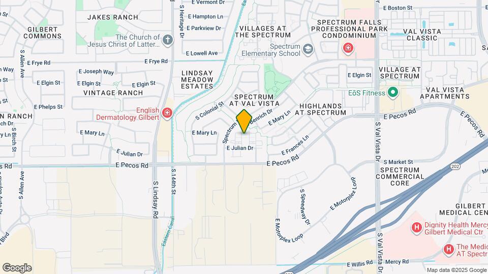 3097 S Lois Ln Map and Location Details