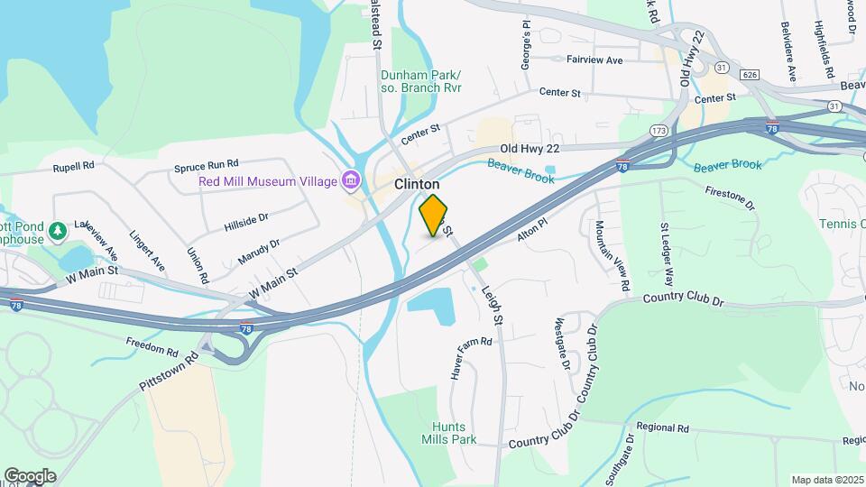 1 Riverside Dr Map and Location Details