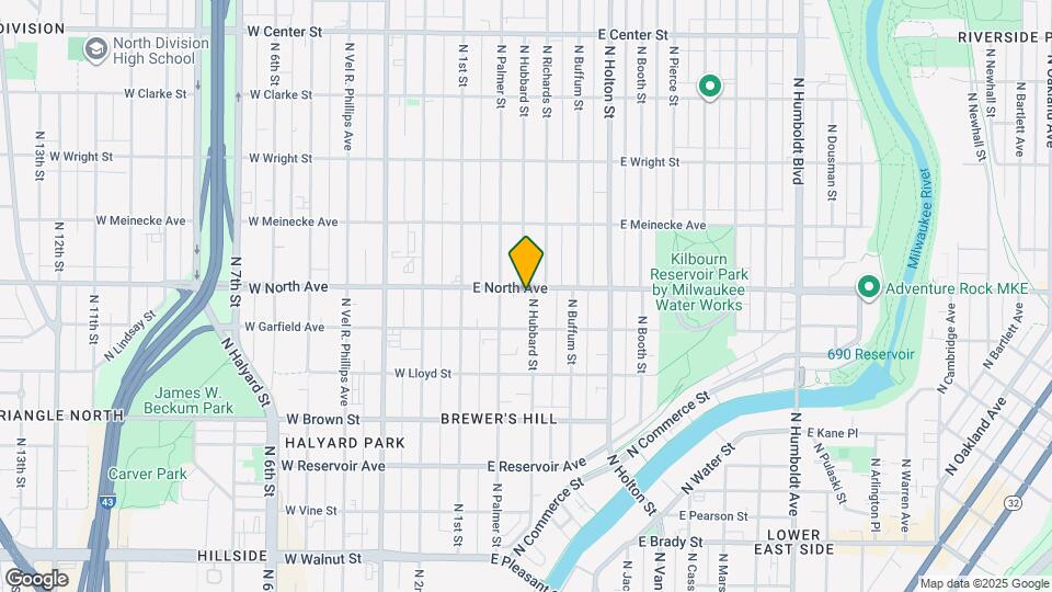 2237 N Hubbard St Mapa y Detalles de la Ubicación