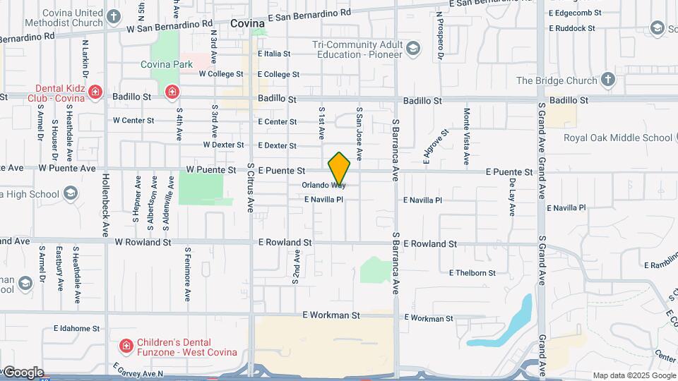 336 E Orlando Way Map and Location Details