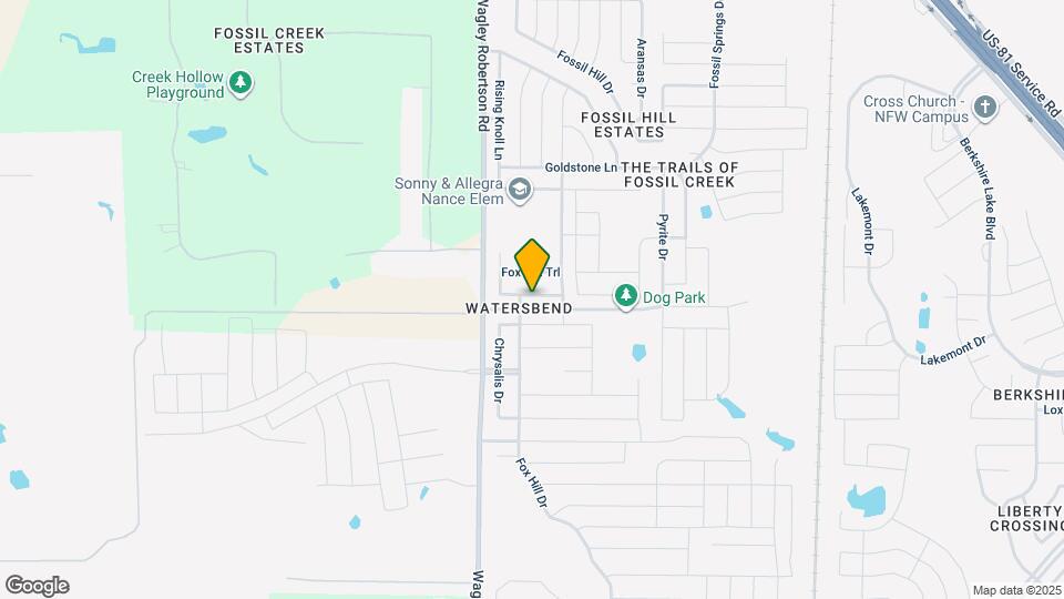 625 Fox View Dr Map and Location Details