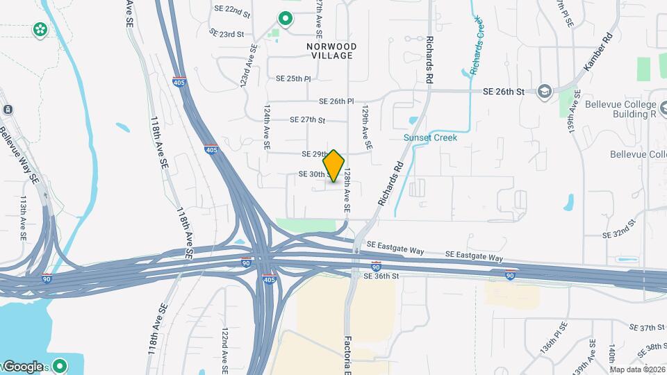 3019 128th Ave SE Mapa y Detalles de la Ubicación