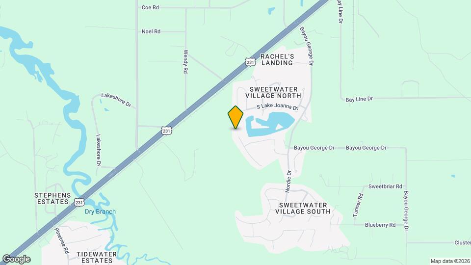 6153 Riverbrooke Dr Map and Location Details