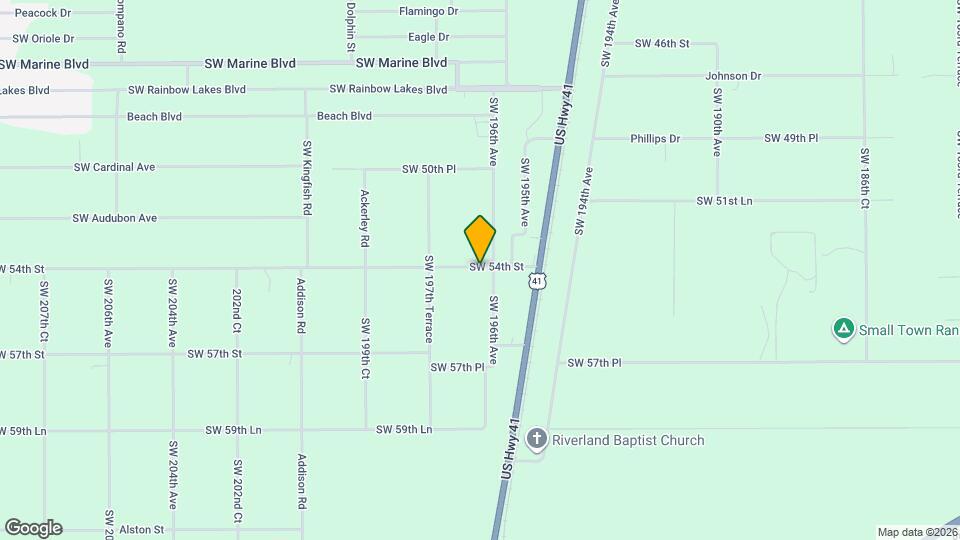 19642 SW 54th St Map and Location Details