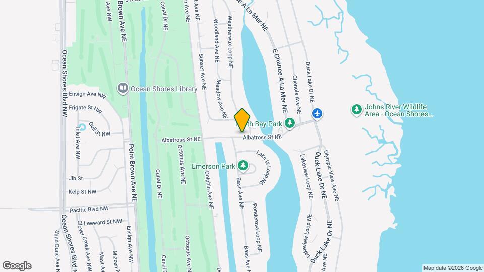 256 Albatross St NE Mapa y Detalles de la Ubicación