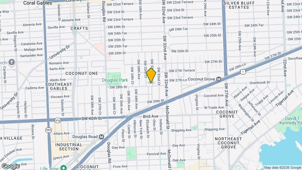 2798 SW 33rd Ave Map and Location Details