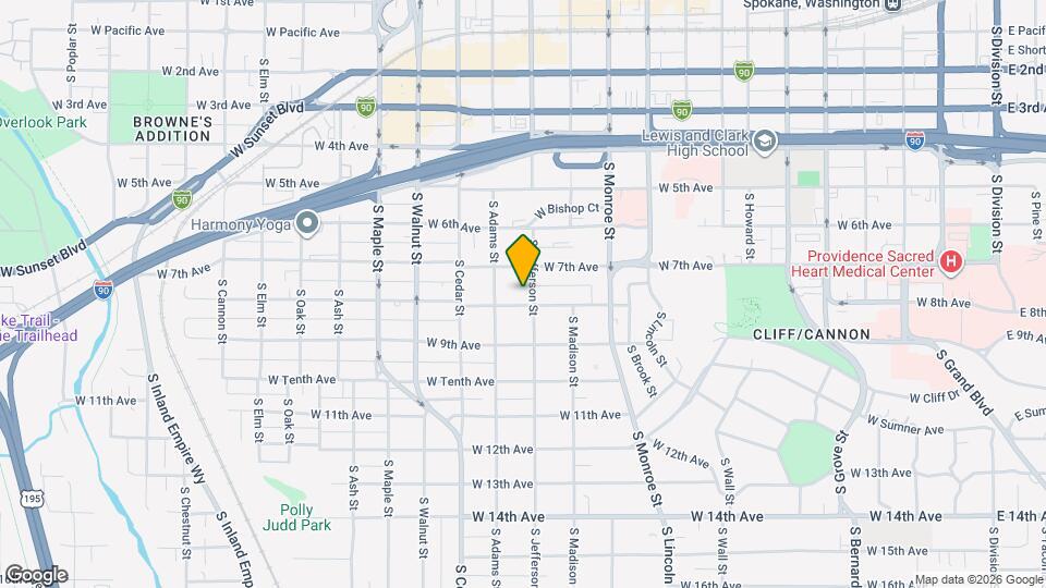 720 S Jefferson St Mapa y Detalles de la Ubicación