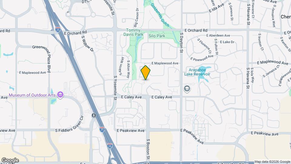 9273 E Arbor Cir Map and Location Details