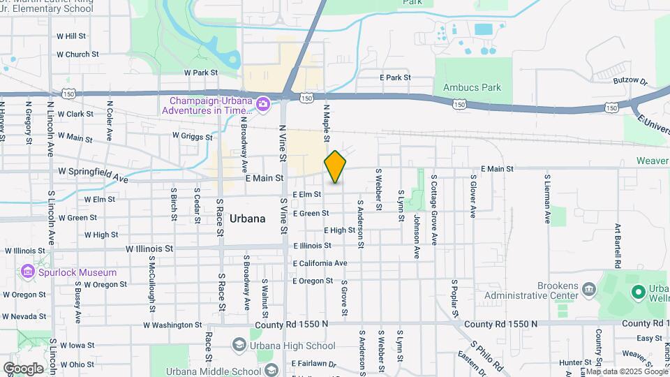 506 E Elm St Map and Location Details