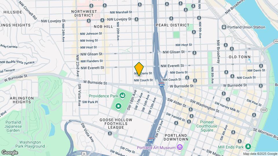 1811 NW Couch St, Unit 312 Mapa y Detalles de la Ubicación
