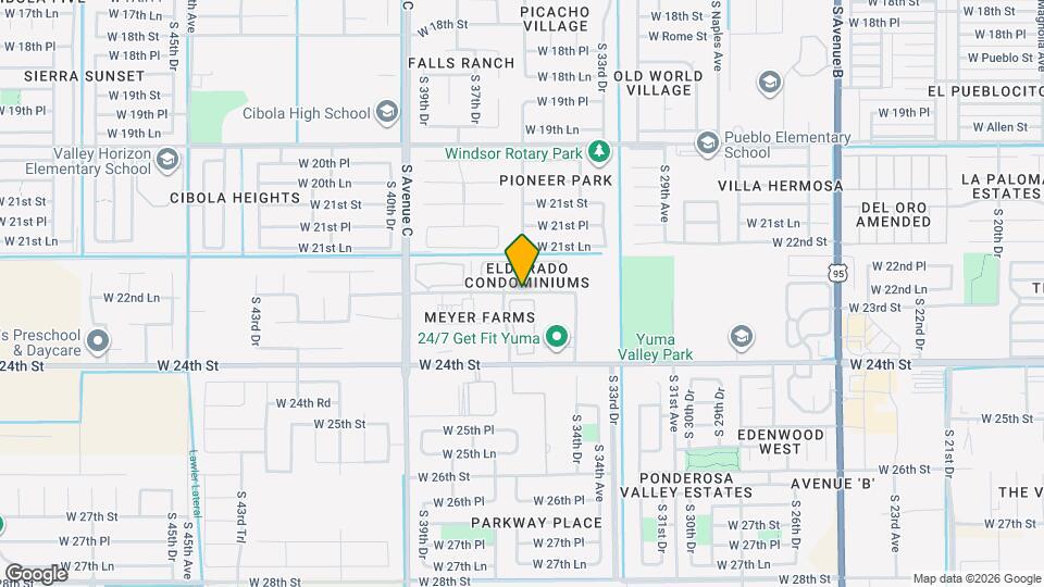 3737 W 22nd St Map and Location Details