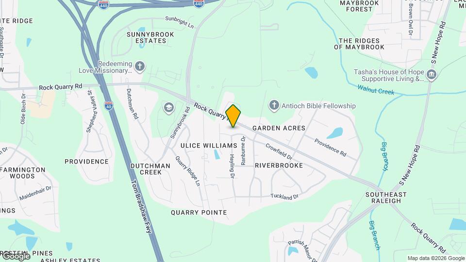 4005 Crowfield Dr Map and Location Details