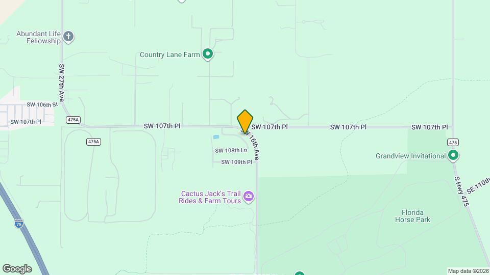 1685 SW 107th Ln Map and Location Details