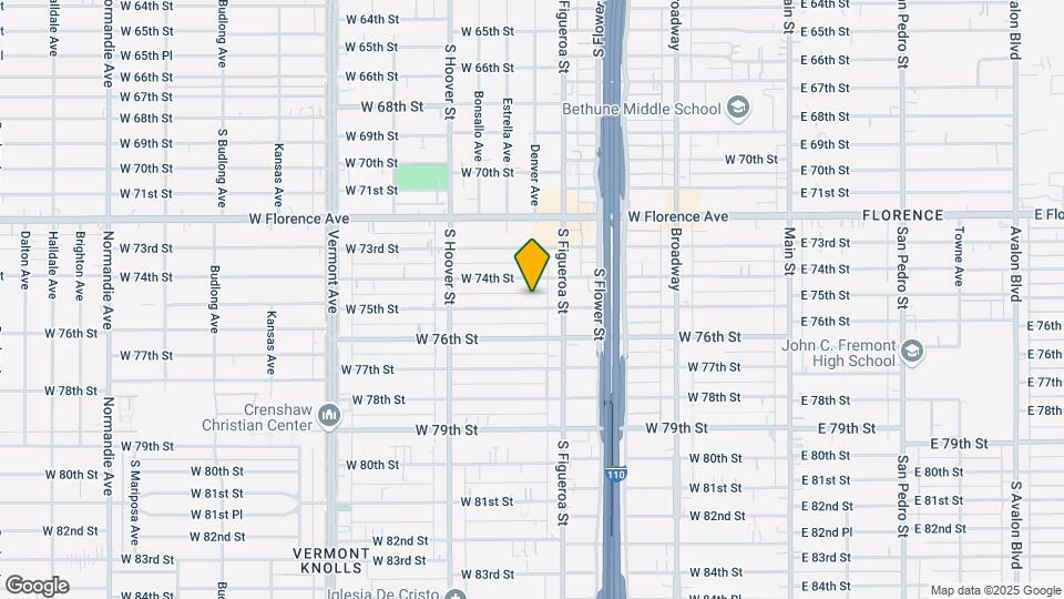 533 W. 75th Street Map and Location Details