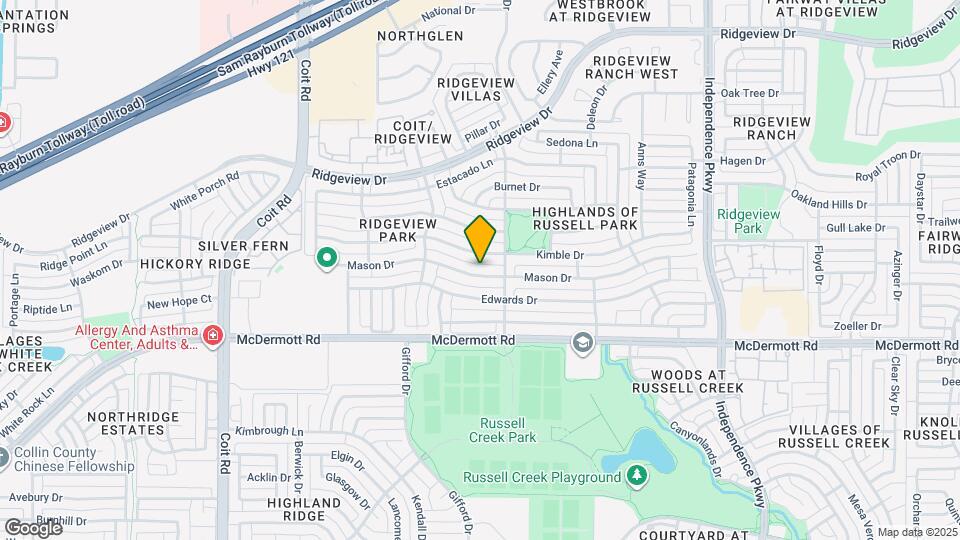 3517 Mason Dr Map and Location Details