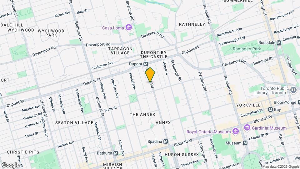 128 Spadina Rd Map and Location Details