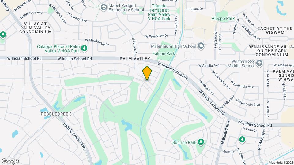 15089 W Fairmount Ave Map and Location Details