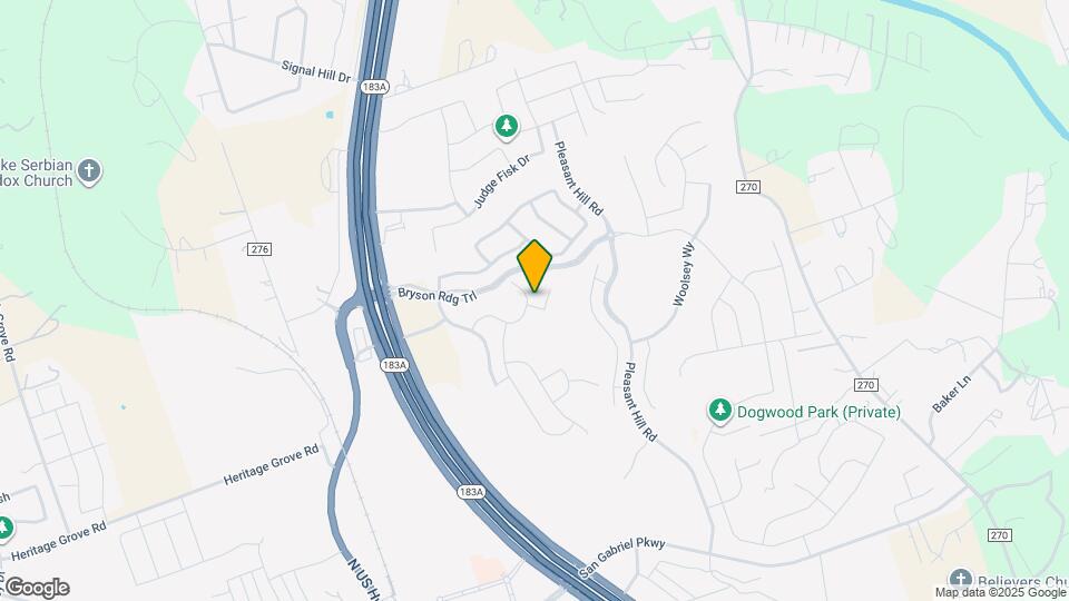 620 Raglands Rd Map and Location Details