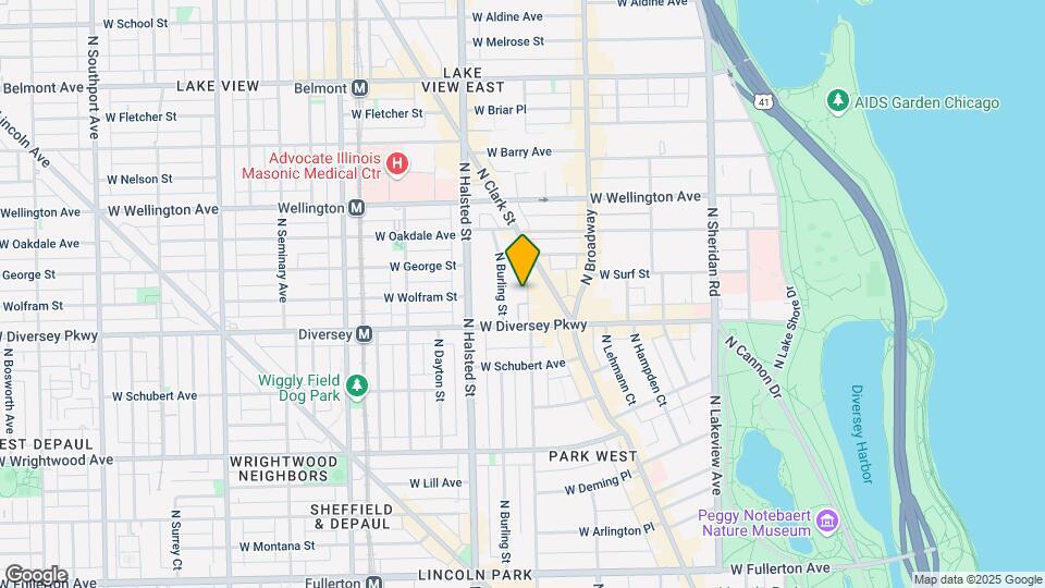 2832 N Orchard St, Unit M09B Mapa y Detalles de la Ubicación