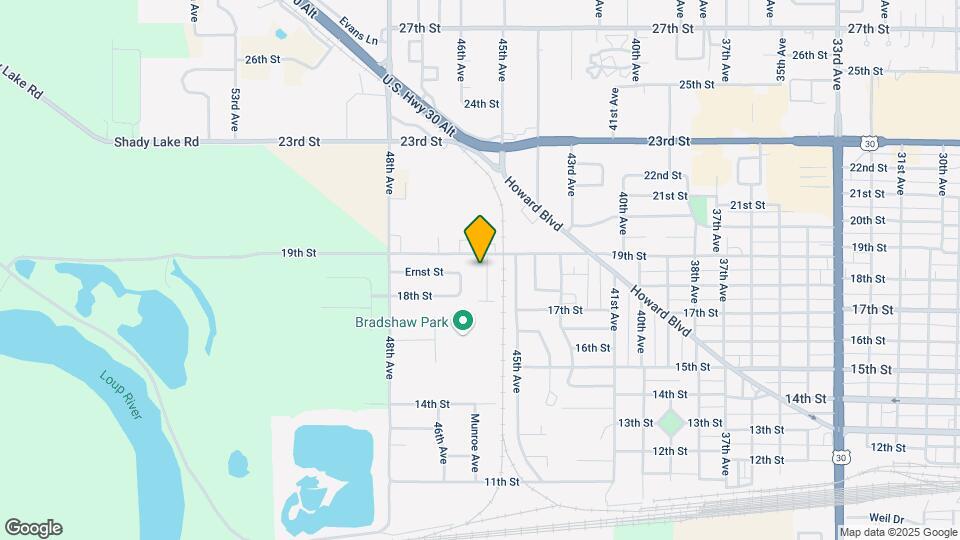 4503 19th St Map and Location Details