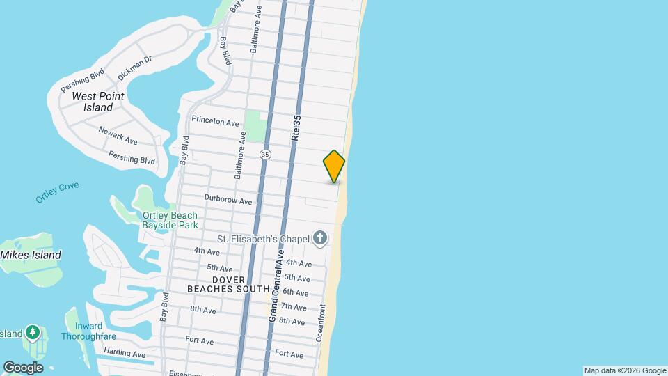 2400 Oceanfront Map and Location Details