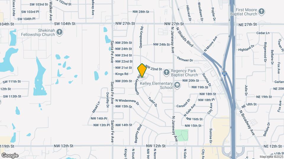 929 NW 20th St Map and Location Details