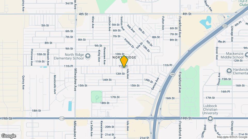 1107 Ironton Ave Map and Location Details