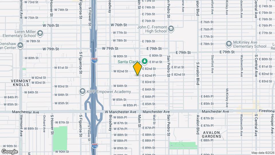 8223 Main St Map and Location Details