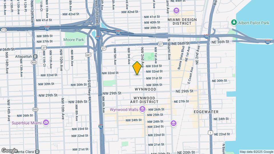 245 NW 31st St Mapa y Detalles de la Ubicación
