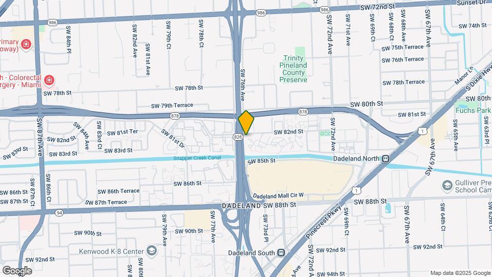 7680 SW 82nd St Map and Location Details