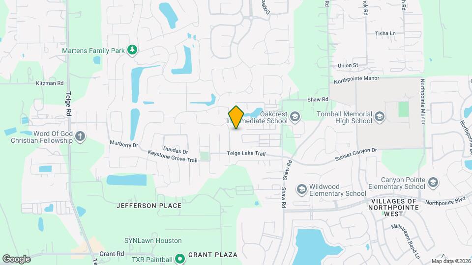 15111 Gardenberry Ln Map and Location Details