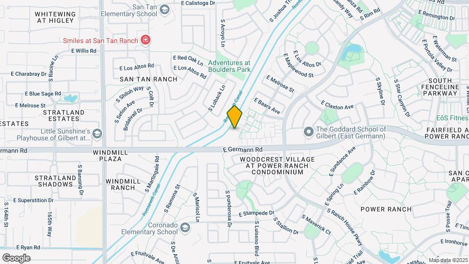 3946 S Napa Ln Map and Location Details