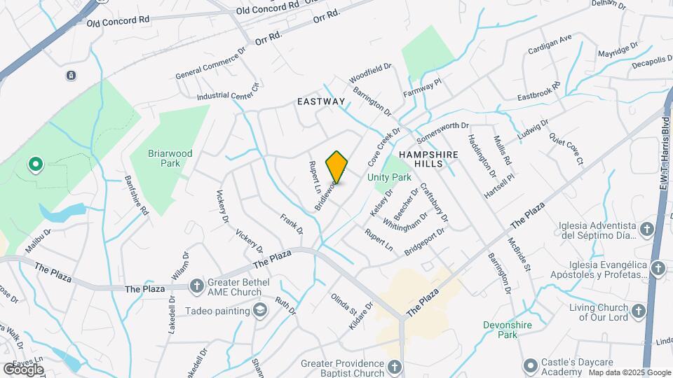 6216 Bridlewood Ln Mapa y Detalles de la Ubicación