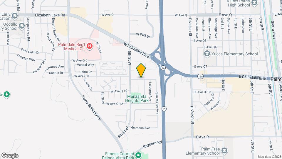 Chaparral Apartments Map and Location Details