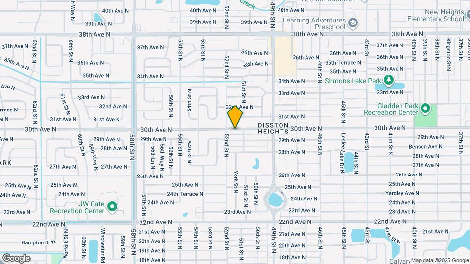 5126 30th Ave N Map and Location Details