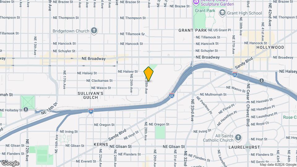 1336 NE 28th Ave Map and Location Details