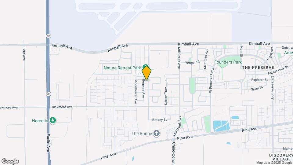 15953 Begonia Ave Map and Location Details