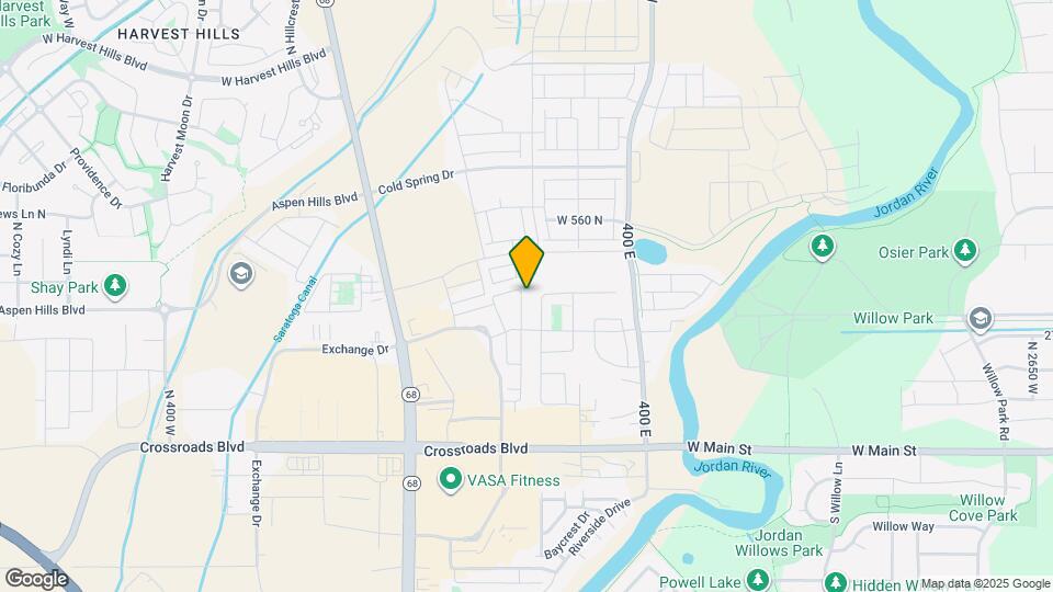 1638 Venetian Way Map and Location Details