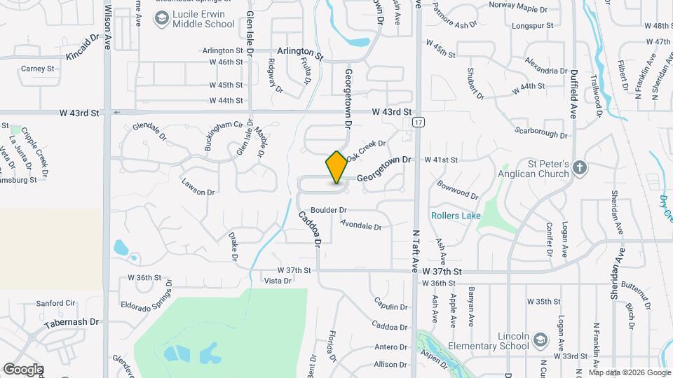 1731 Twin Lakes Cir Mapa y Detalles de la Ubicación