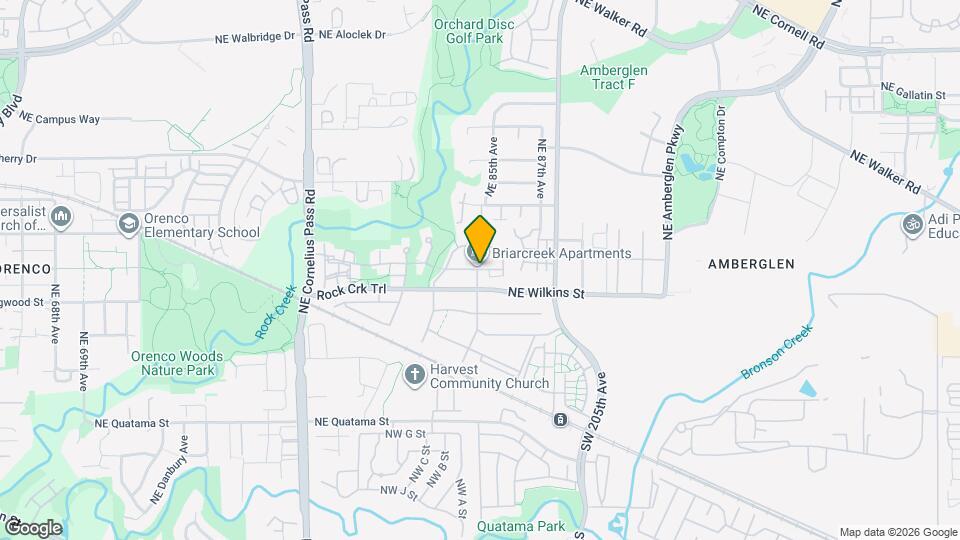 Briarcreek Apartments Map and Location Details