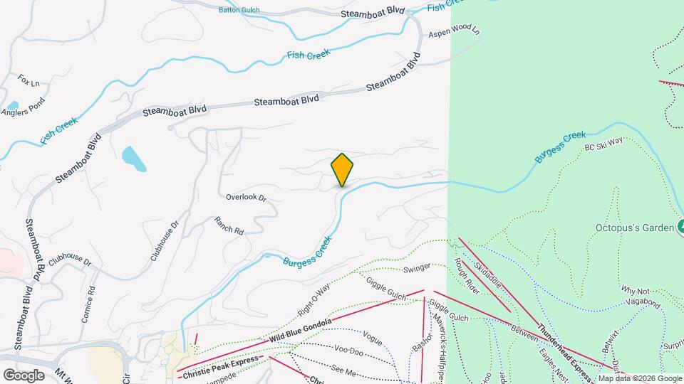 2601 Burgess Creek Rd Map and Location Details