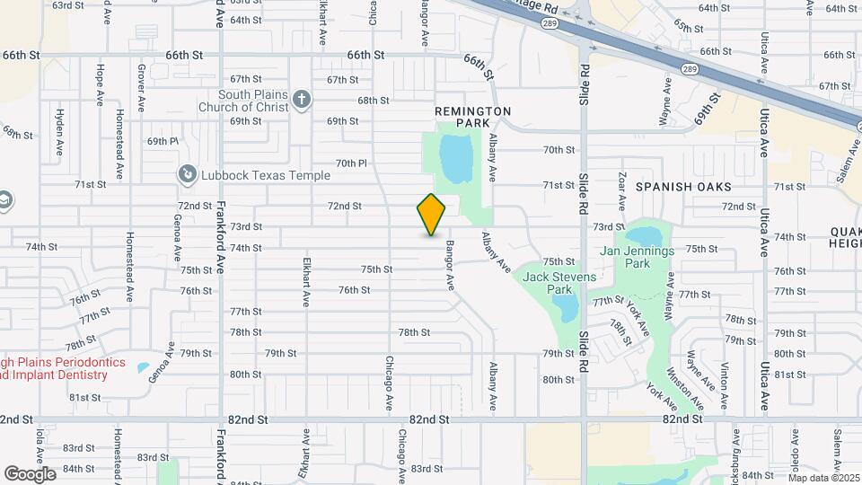 5408 74th St Map and Location Details