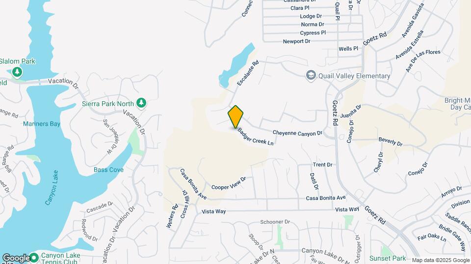 23353 Badger Creek Ln Map and Location Details