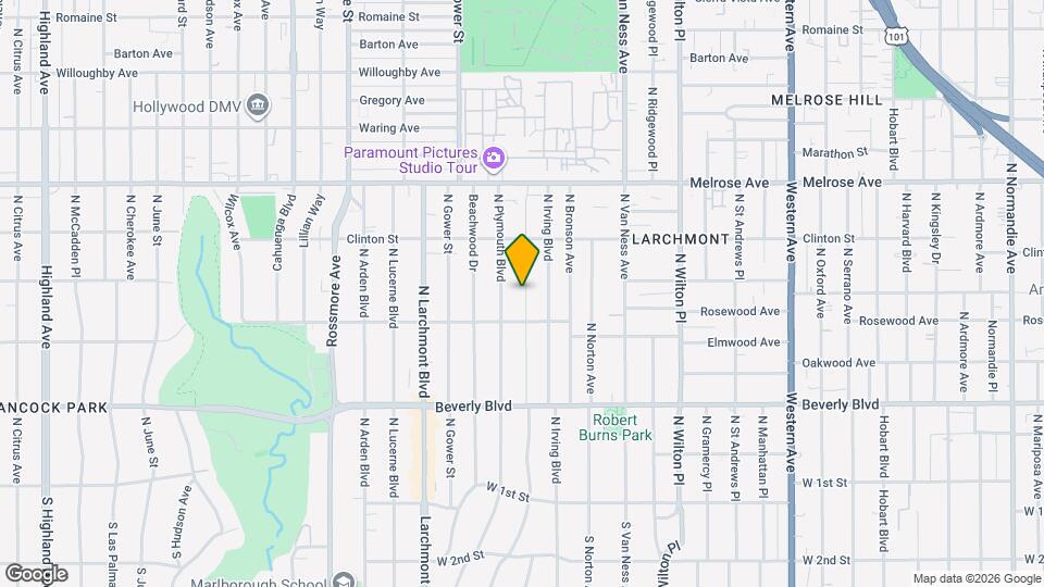 533 N Windsor Blvd Map and Location Details